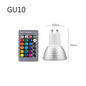 RGB Colour Changing E27 E14 GU10 MR16 RGB LED Bulb LED Lamp Light Spot Bulb IR Remote Control Home living Room Party Decoration