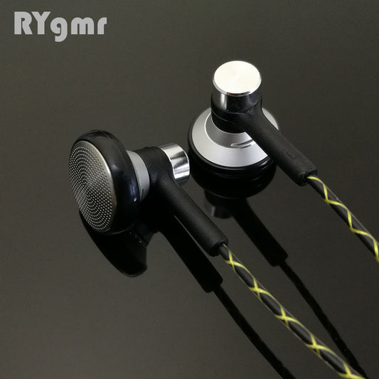 RY04 original in-ear Earphone metal  15mm music  quality sound HIFI Earphone (IE800 style cable) 3.5mm stereo earbud headphones