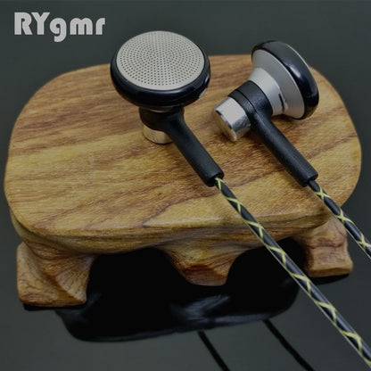 RY04 original in-ear Earphone metal  15mm music  quality sound HIFI Earphone (IE800 style cable) 3.5mm stereo earbud headphones