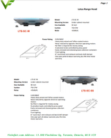 Lotus Brand Range Hood LTS-AF86-30 CURBSIDE PICK UP AVAILABLE-Delivery only in GTA Canada