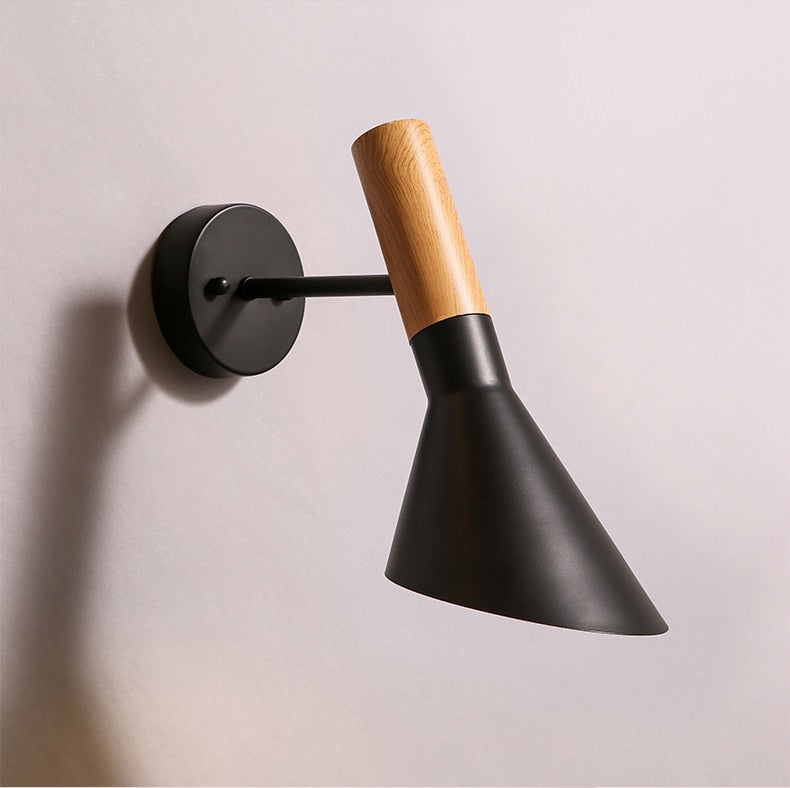 Replica Modern Louis Poulsen Arne Jacobsen Black Iron Wall lights Modern Creative AJ Home Deco Bedroom Bedside Wall Sconce Lamp