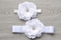 Retail   Laced Peony Flower Sash Belt Matching Baby Headband Flowergirl Sash Belt