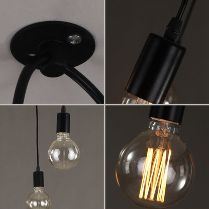 Retro Spider Pendant Lights Lamp American Country Edison Pendant Lamp Classic 6-16 head E27 Adjustable DIY Vintage Ceiling Lamp