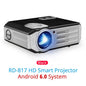 Rigal RD817 LED Android Projector 3500 Lumens Smart WIFI Projector Video HDMI USB Full HD 1080P Projetor TV Home Theater Beamer