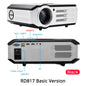 Rigal RD817 LED Android Projector 3500 Lumens Smart WIFI Projector Video HDMI USB Full HD 1080P Projetor TV Home Theater Beamer