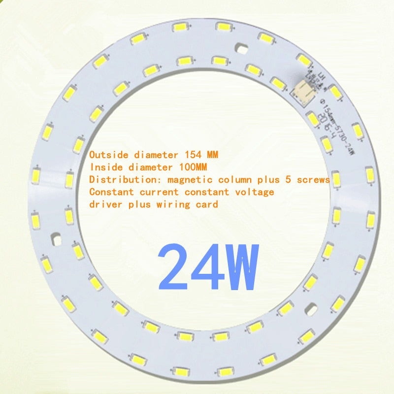 Round lights led  lights Ceiling  Super bright modified version Energy saving lamp 15W 20W 30W 36W 5730 light Panel Light