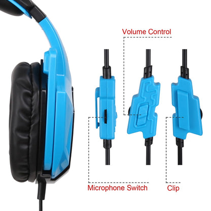 SADES SA920 3 in 1 Gaming Headset 7.1 Surround Sound 3.5MM Olug Cable Effect Game Headphones with Mic for PC PS4 XBOX 360