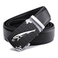 SAN VITALE Men Belts Genuine Leather Luxury Designer Strap Male Belt for Man Automatic Buckle Jeans Cintos Masculinos Ceinture