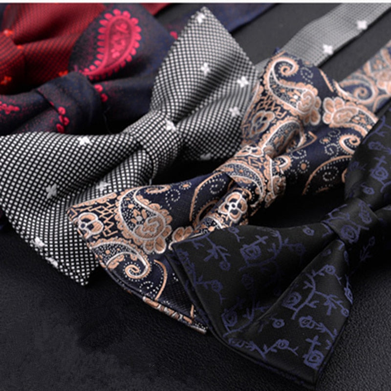 SHENNAIWEI High quality 2017 sale Formal commercial wedding butterfly cravat bowtie male marriage bow ties for men business lote