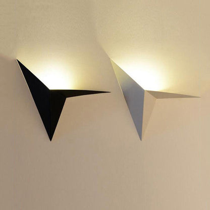 SOLLED Creative Modern LED Wall Lamp Indoor Triangle Light Simple Bedroom Sanctum Aisle Stair Lighting jk35