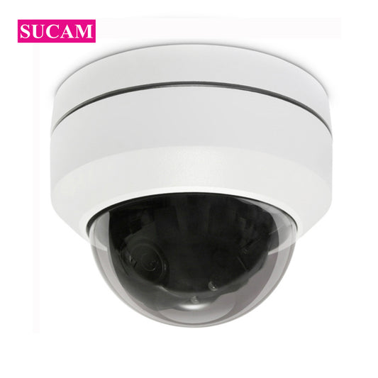 SUCAM Mini Pan Tilt Motorized 4X Zoom 2MP 4MP PTZ IP Camera Indoor High Resolution Security IR CCTV POE Camera ONVIF 30M IR