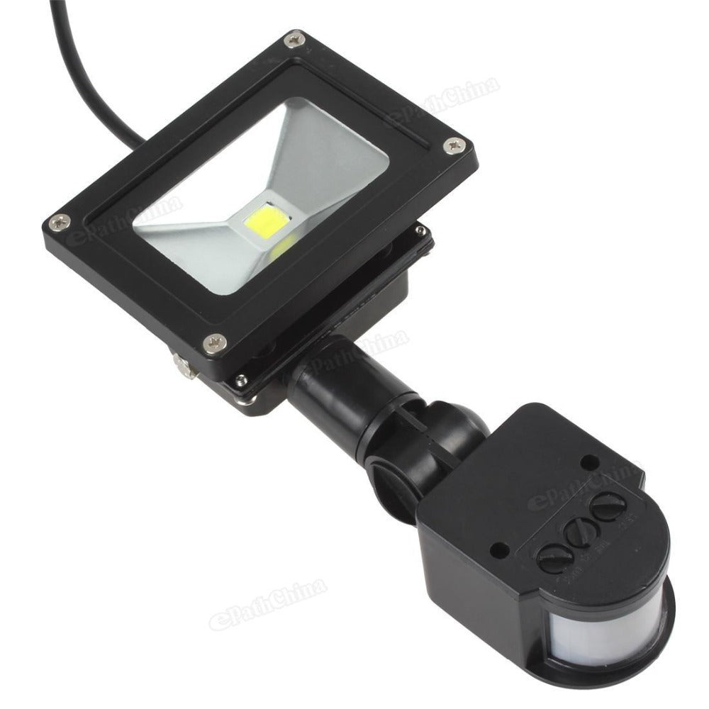 Sale  20W PIR Infrared Body Motion Sensor LED Flood Light Floodlight AC 85-265V Green/Blue Light Outdoor LED Landscape Lamp