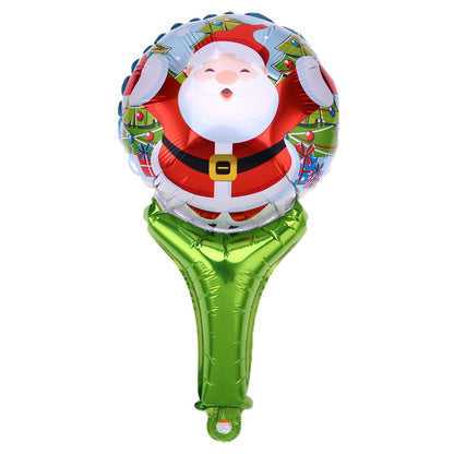 Santa Claus Snowman Helium Foil Balloon Christmas Tree Ball Aluminum Balloons Inflatable Birthday Wedding Party Xmas Decoration