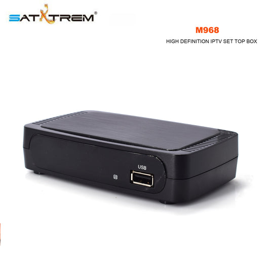 Satxtrem M968 / M258 Smart IPTV Box 2GB DDR3 ip tv box Support USB WiFi Youtube H.265 1080P Better Than Mag250, Mag254, Mag256