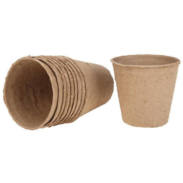 Seedling Trays Biodegradable Paper Pulp Pots Nursery Cups Plates Garden Supplies Environmental Degradable Paper No Pollution