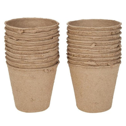 Seedling Trays Biodegradable Paper Pulp Pots Nursery Cups Plates Garden Supplies Environmental Degradable Paper No Pollution