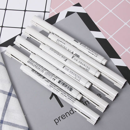 Sketch Liner/Brush 0.03mm/0.05mm/0.1mm/0.3/0.5/0.8/1.0mm Water Resistant Gundam Drawing Pen Design/Comic Painting Supplies