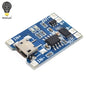 Smart Electronics 5V Micro USB 1A 18650 Lithium Battery Charging Board With Protection Charger Module for Arduino Diy Kit