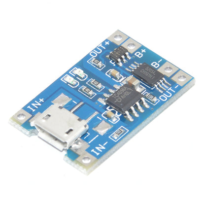 Smart Electronics 5V Micro USB 1A 18650 Lithium Battery Charging Board With Protection Charger Module for Arduino Diy Kit