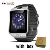 Smart Watch Clock With Sim Card Slot Push Message Bluetooth Connectivity Android Phone Better Than DZ09 Smartwatch Men Watch