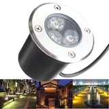 Smuxi Colorful 3W LED Waterproof LED Outdoor In Ground Outdoor Garden Path Flood Landscape Light Lawn Lamp AC 85-265V