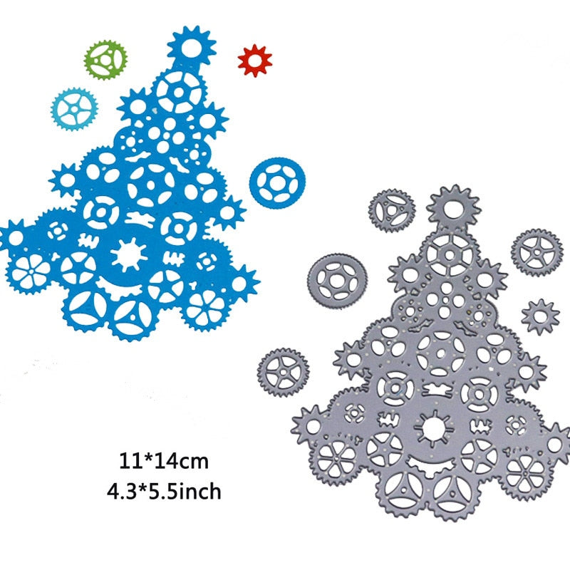 Snowflake Dies Tree Sock Cutting dies Christmas Die Metal cutting dies for DIY Craft Paper Card Making scrapbooking decoration