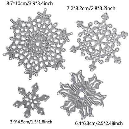 Snowflake Dies Tree Sock Cutting dies Christmas Die Metal cutting dies for DIY Craft Paper Card Making scrapbooking decoration