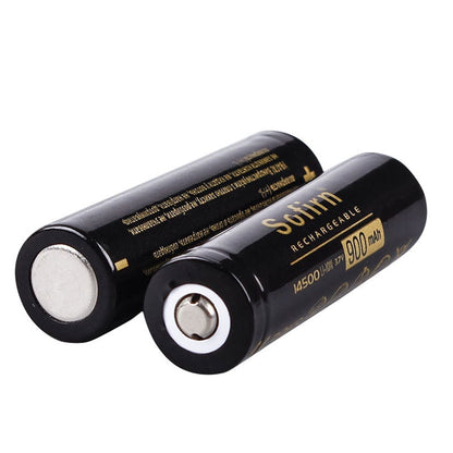 Sofirn 14500 900mAh 3.7V Li-ion Rechargeable Batteries AA Battery Lithium Cell for Led Flashlight Headlamps Torch Mouse