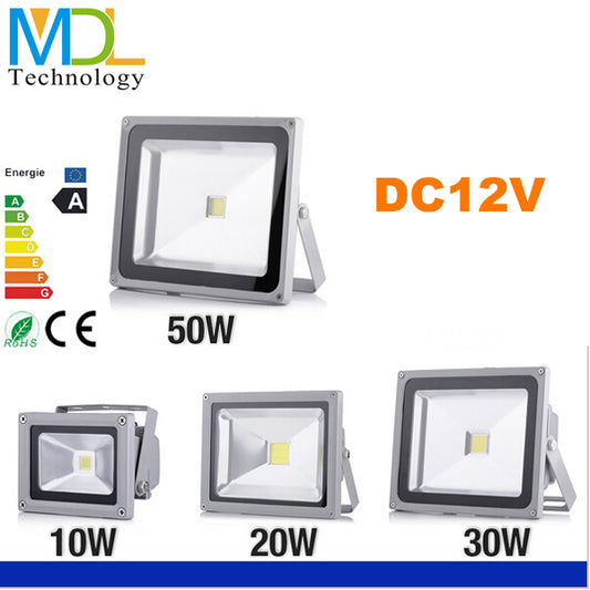 Solar Led Floodlight Waterproof IP65 DC12V 10W 20W 30W 50W Reflector Outdoor Spotlight RGB Wall Flood Lamps Garden Spot Lampadas