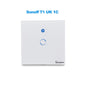 Sonoff T1 EU Smart Wifi Wall Touch Light Switch 1 Gang 2 Gang Touch/WiFi/433 RF/APP Remote Smart Home Controller Work with Alexa