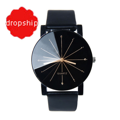 Splendid Watches Men Women Luxury Top Brand Quartz Dial Clock Leather Round Casual Wrist watch Relogio masculino