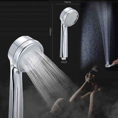 Stainless Steel LED Light Shower Panel Faucet Wall Mounted SPA Massage System Shower Column System Digital Temperature Screen