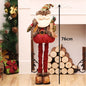 Standing Large Retractable Santa Claus/Snowman/Reindeer Figurine Christmas tree Ornaments Kids Christmas Gifts