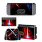 Star Wars Decal Vinyl Skin Sticker for Nintendo Switch NS Console + Controller + Stand Holder Protective Skin Sticker