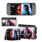 Star Wars Decal Vinyl Skin Sticker for Nintendo Switch NS Console + Controller + Stand Holder Protective Skin Sticker