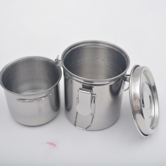 Steel Oil Painting Brush Washing Bucket Wash Pen Barrel Cup Wash Brush Pot Stainless Steel Oil Paint Brush Washer Art Supplies