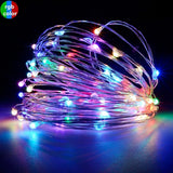 String lights 5V USB Powered 10M 100LED 5M 50LED garland Christmas Lights LuminariaOutdoor FestivalWeddingPartyDecoration