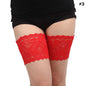 Summer Sexy Floral Lace Leg Warmers Sexy Lace Bowknots Women Thigh Socks with 2 Rows of None Slip Silicone Leg Warmers MLLBT001