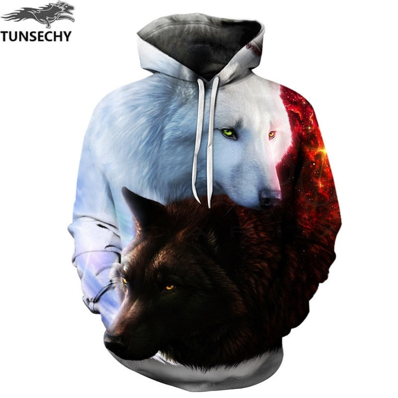 TUNSECHY Anime Hoodies Dragon Ball Z Pocket Hooded Sweatshirts Goku 3D Digital printing Men Women Long Sleeve New Hoodie 1