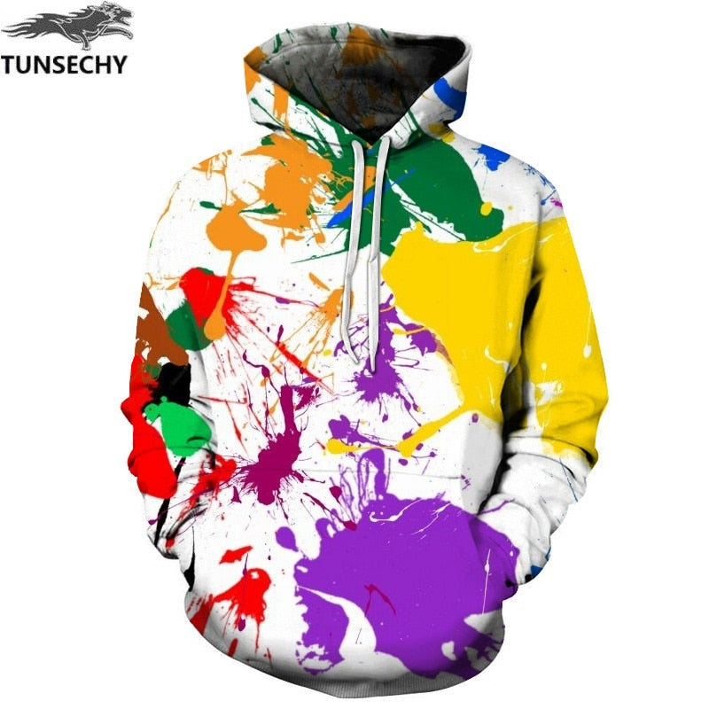 TUNSECHY Anime Hoodies Dragon Ball Z Pocket Hooded Sweatshirts Goku 3D Digital printing Men Women Long Sleeve New Hoodie