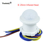 Tanbaby 25mm 40mm PIR Sensor Infrared IR Switch controller Module Body Motion Sensor Auto On off ceiling panel Lights Lamps