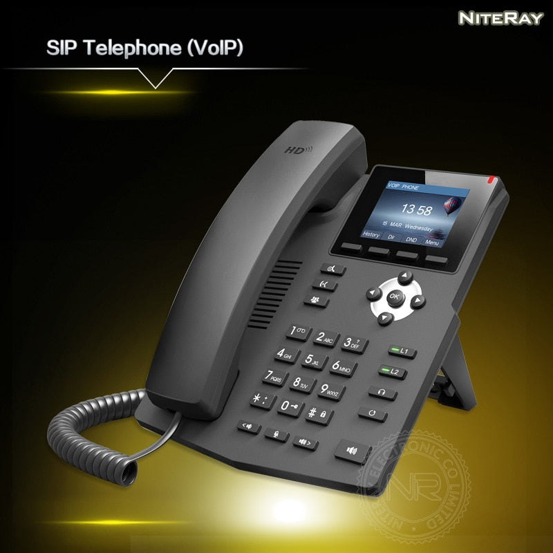 Telephone accessories ip phone voip PoE SIP phone stand voip intercom telefone sip telephone power 3