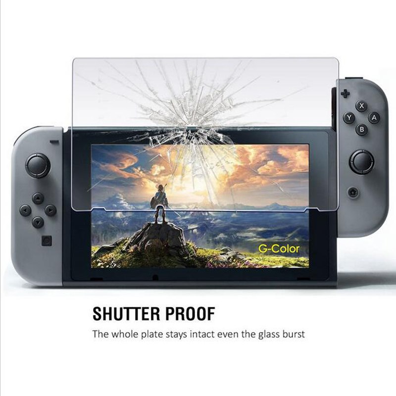 Tempered glass Full HD Screen Protective Film Ultra Clear Surface Guard for Nintend Switch NS Console Protector Cover Skin