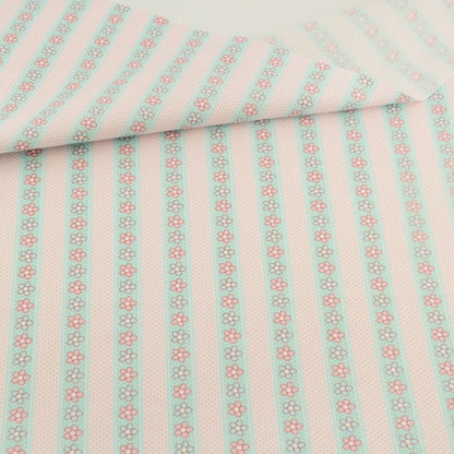 Teramila Cotton Fabric 25 Designs Pink Series Quilting Charm Packs Fat Quarter Meter DIY For Bedding Clothing Dress Home Textile