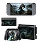 The Elder Scrolls V Skyrim Decal Vinyl Skin Sticker for Nintendo Switch NS Console + Controller + Stand Holder Protective Film