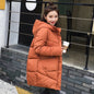 Thick Warm Hooded Long Down Parkas Women Down Jacket Winter Coat Cotton Padded Jacket Woman Winter Jacket Coat Female New 2018