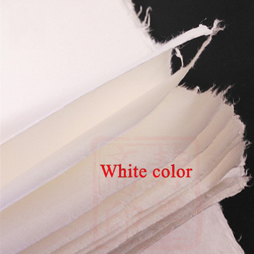 Thick white Chinese Rice paper 2 layers/3 layers Painting xuan paper for Calligraphy Art supply Natural color