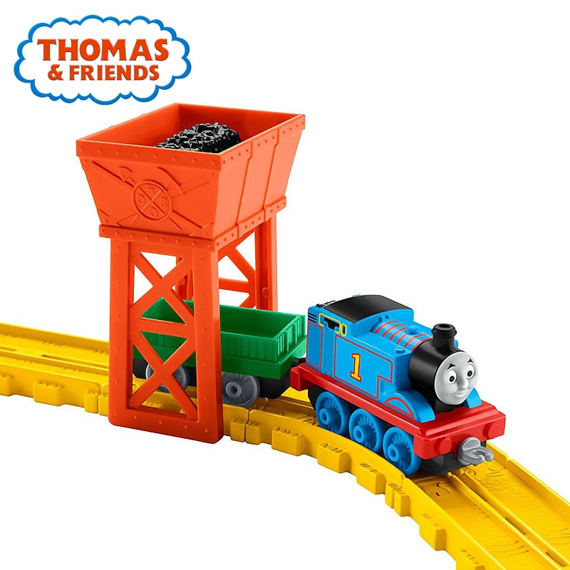 Thomas &amp; Friends Electric Series Mini Car Toy Magnetic Matel Train Track Brinquedos Brendam Docks Deluxe Set Thomas Toy For Kids