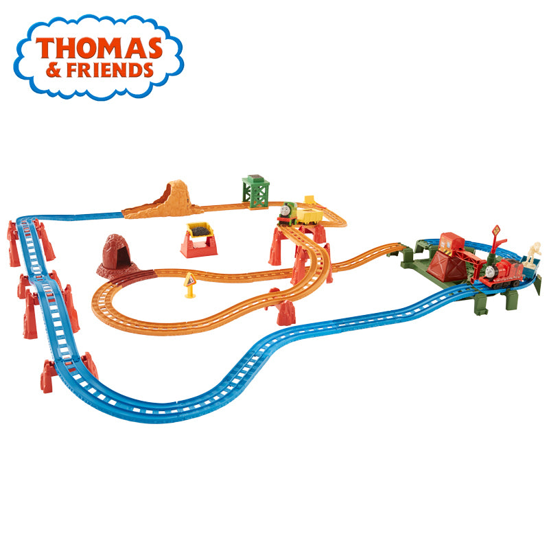 Thomas &amp; Friends Matel Series Mini Car Toy Magnetic Electric Train Track Brinquedos Clay Pits Discovery Funny Thomas Toy For Kid