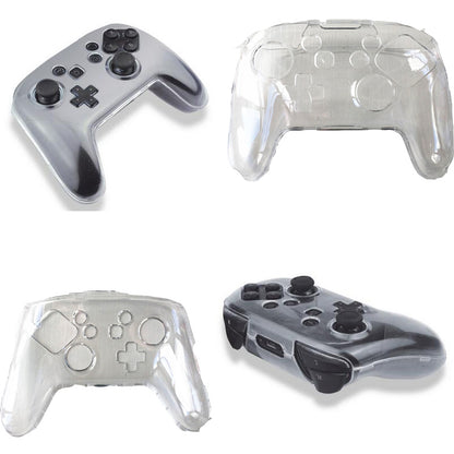 Transparent Clear Hard Crystal Case Protective Cover Shell Skin for Nintendo Nintend Switch Pro Controller Gamepad Protector